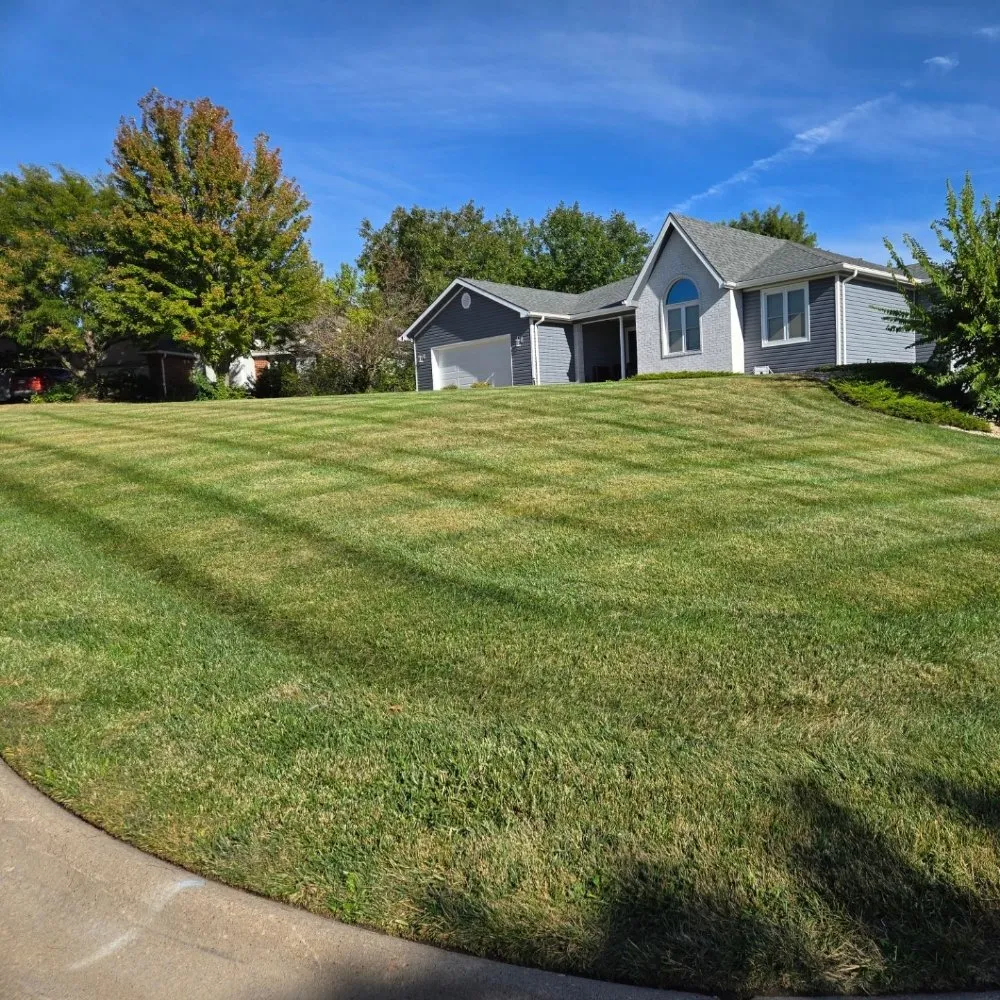 Expert lawn mowing service for beautiful yards across Manhattan, KS - Lindquist Lawn & Landscape