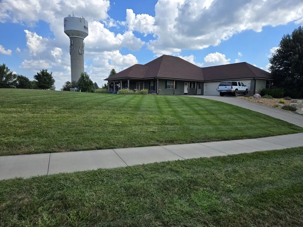 Expert lawn mowing service for outdoor upgrades in Manhattan, KS by Lindquist Lawn & Landscape