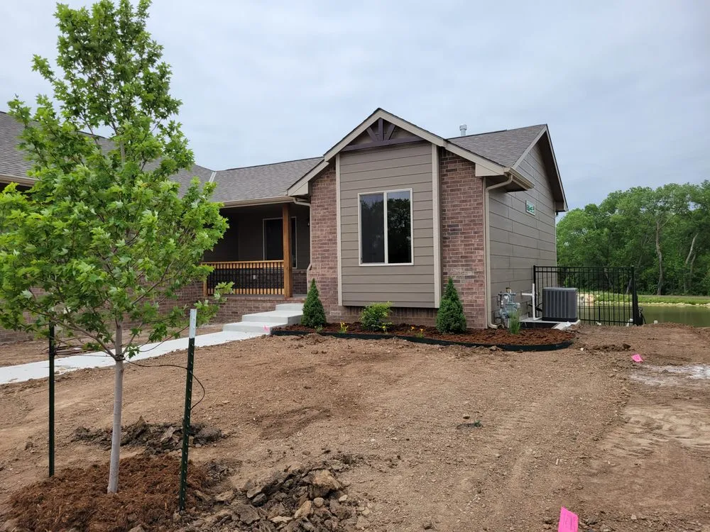 Professional landscape installation near you in Valley Center, KS by Lindsay & Co. Landscaping