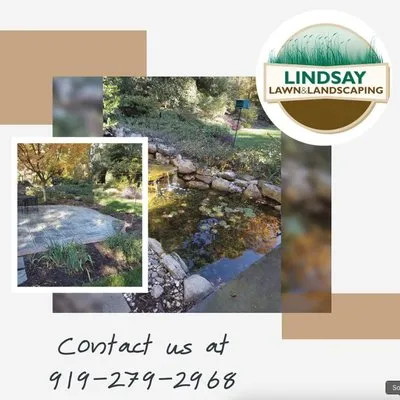 Lindsay Lawn And Landscaping Logo