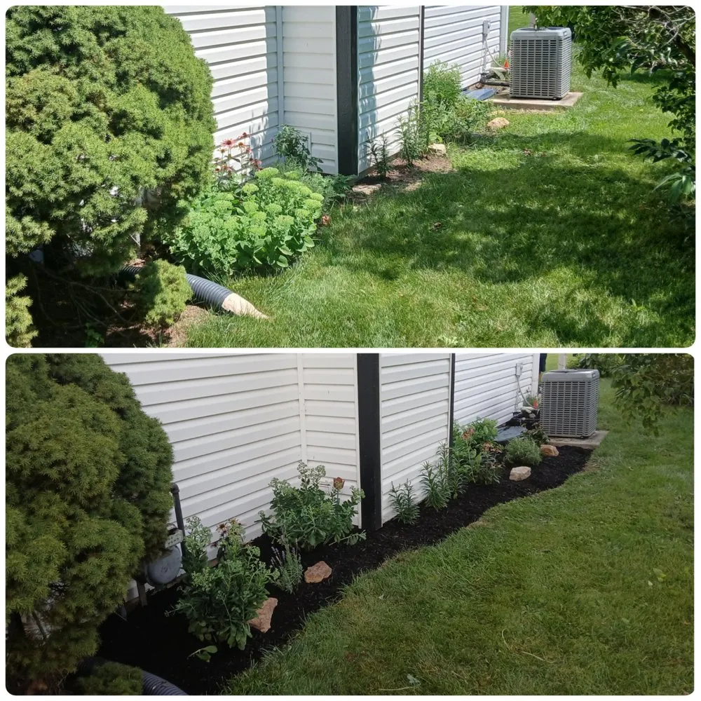 Custom yard maintenance for beautiful yards in Plano, IL by Lindsey the Lawn Lady