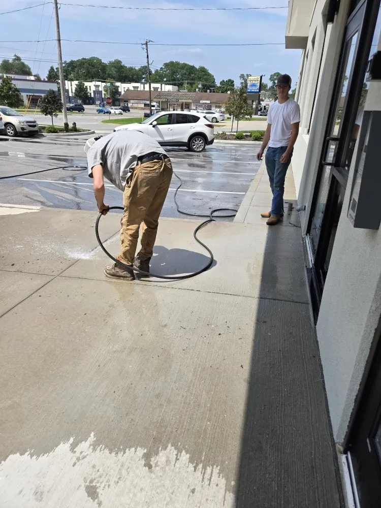 Affordable landscaping services for year-round maintenance in Edwardsburg, MI by Line King Striping