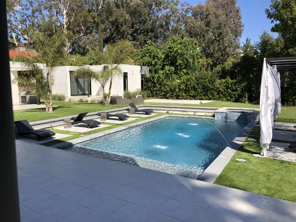 Affordable outdoor landscaping near you in Van Nuys, CA by Line of Art Construction