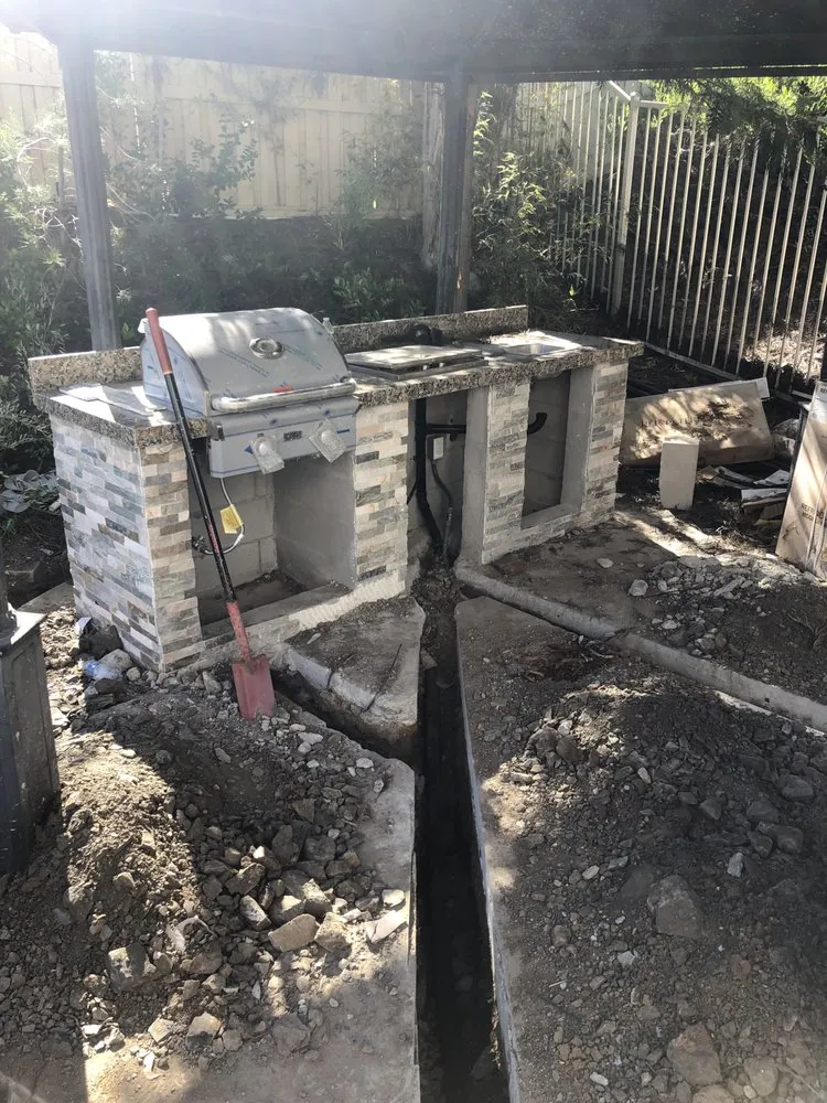 Expert landscape design with custom design across Van Nuys, CA - Line of Art Construction