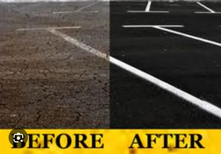 Local lawn care service near you across Mendota, CA - Line R Up Parking Lot