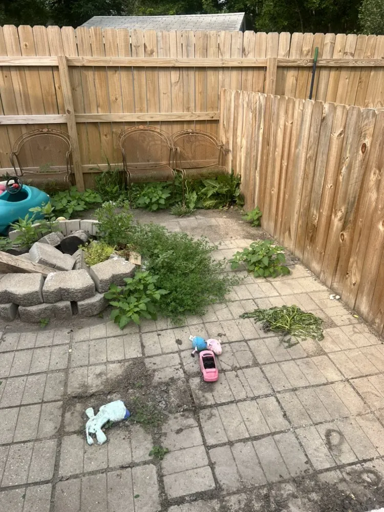 Professional garden landscaping for year-round maintenance in Fargo, ND by Lines 4 Less