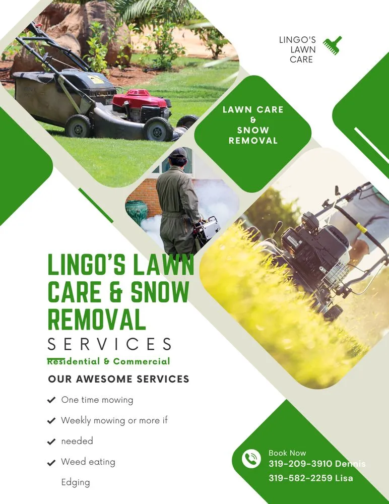 Local garden landscaping in Cedar Rapids, IA - Lingo's Lawn Care & Snow Removal Services