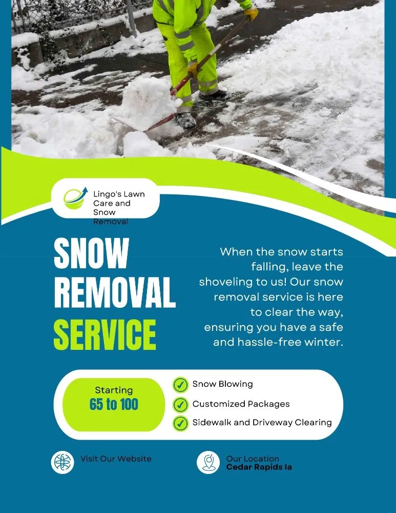 Reliable lawn care service for year-round maintenance across Cedar Rapids, IA - Lingo's Lawn Care & Snow Removal Services