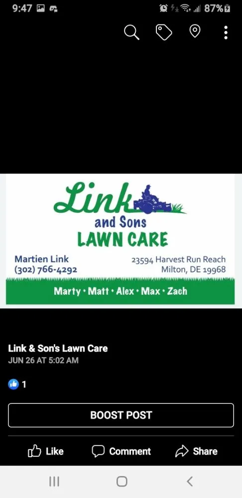 Expert outdoor landscaping in Milton, DE - Link and Sons Lawn Care