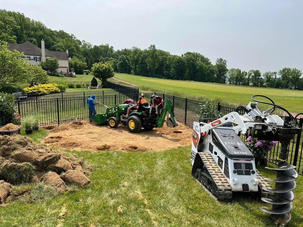 Local outdoor landscaping in Coatesville, PA by Links Lawn Care