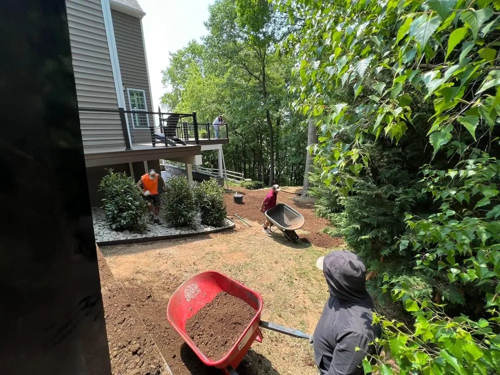 Professional lawn care service for homes in Coatesville, PA by Links Lawn Care