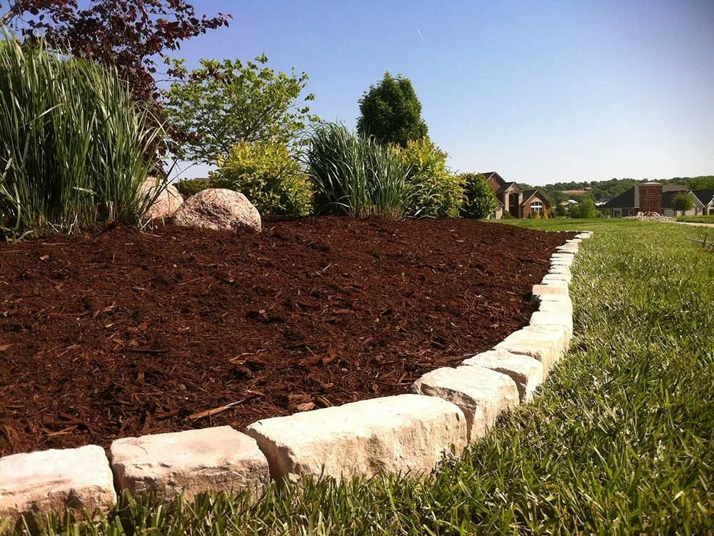 Professional yard maintenance for homes in Columbia, IL by Linnemann Lawn Care & Landscaping