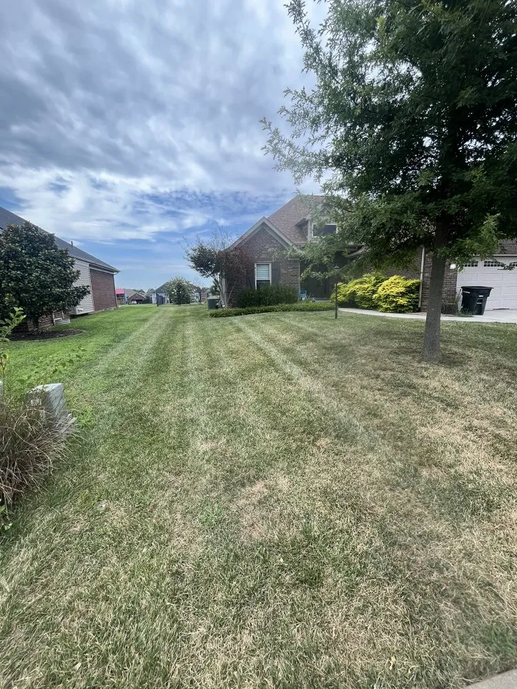 Professional outdoor landscaping for homes across Jeffersonville, IN - Linos Lawn Care