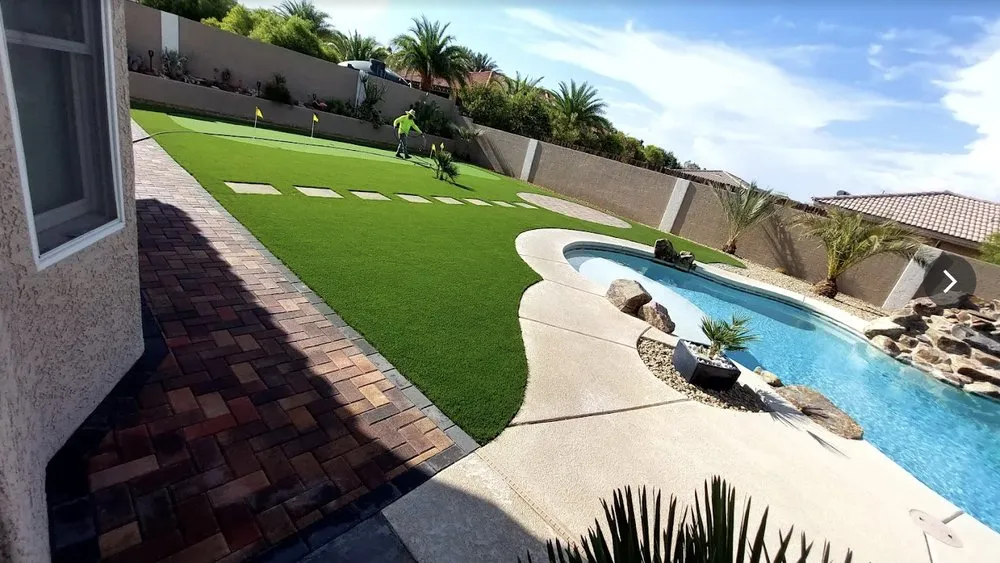 Trusted outdoor landscaping in Sunrise Manor, NV by Linos Lawn Services