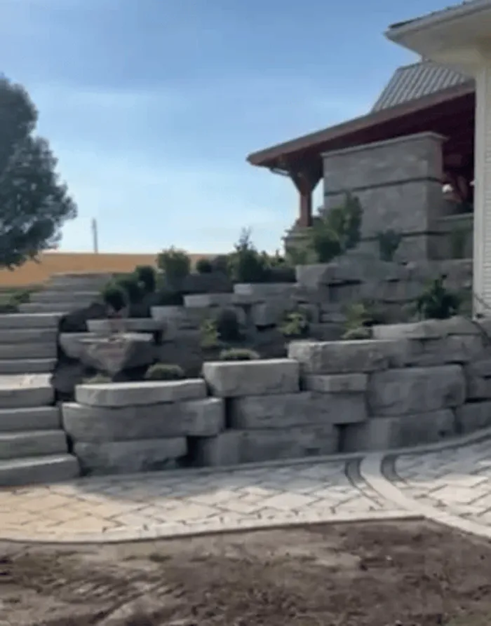 Custom outdoor landscaping in Newark, OH - Lintz Land Design