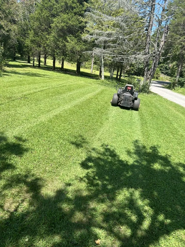 Professional lawn care service for beautiful yards in Pinnacle, NC by Linville’s Mowing and Landscape