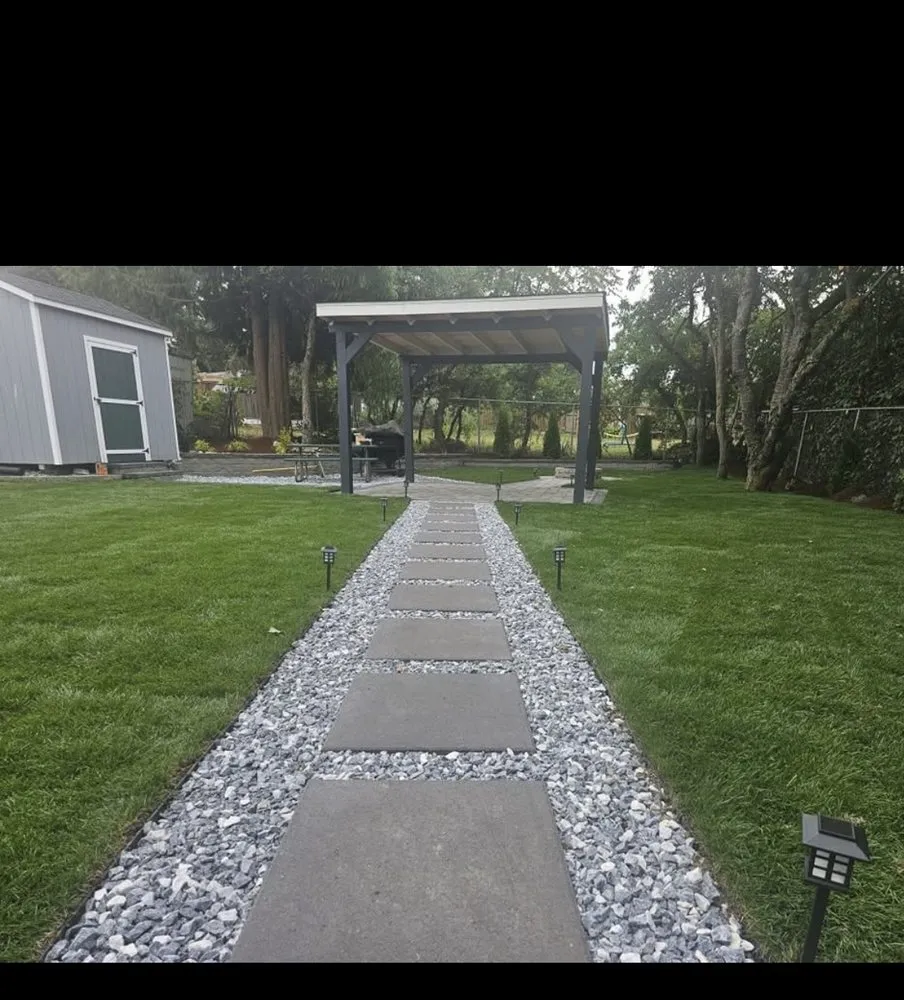 Professional lawn mowing service for homes in Seattle, WA by Lio landscaping