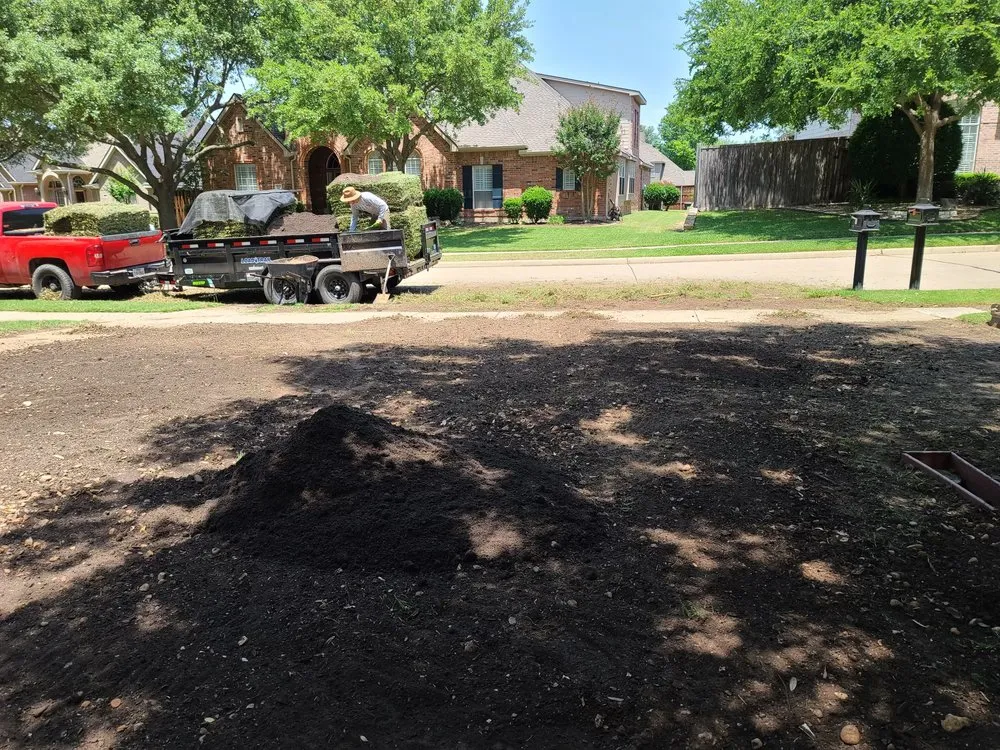 Trusted landscaping services in Parker, TX by Lion Crown Enterprise