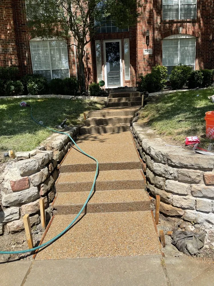 Custom garden landscaping in Parker, TX - Lion Crown Enterprise