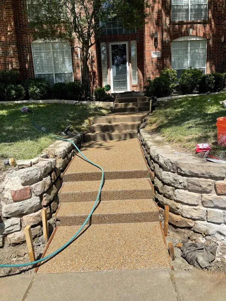 Custom garden landscaping in Parker, TX - Lion Crown Enterprise