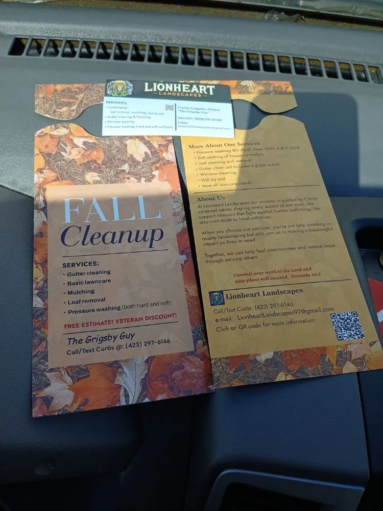 Expert landscaping services for year-round maintenance across Simpsonville, SC - Lion Heart Landscapes