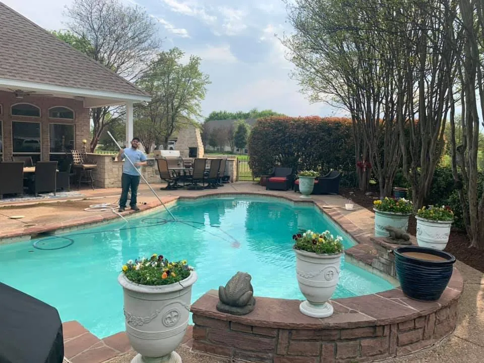 Local landscaping services in Azle, TX by Lion Landscapes And Pools