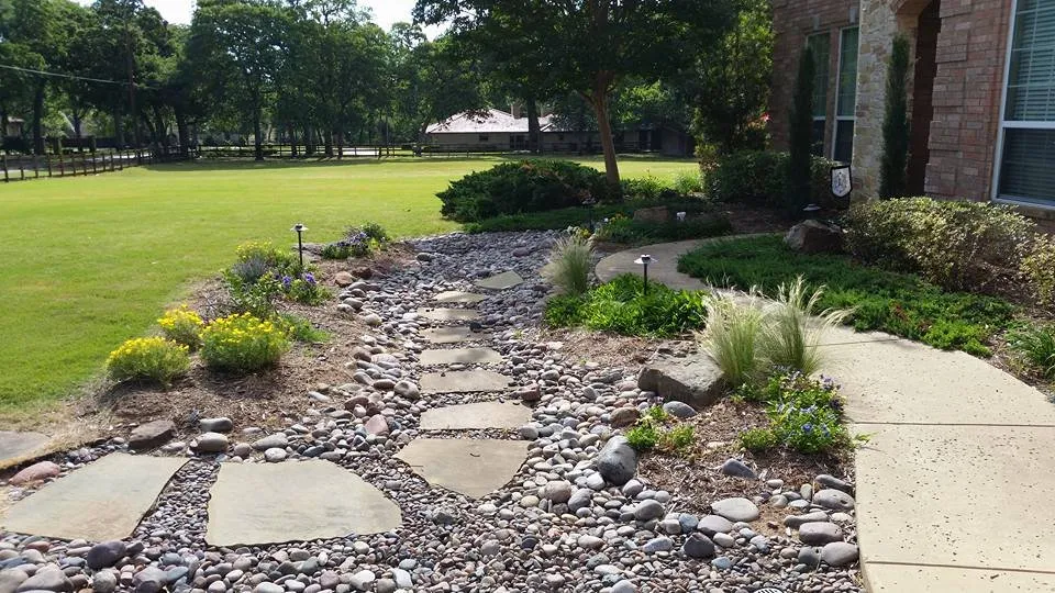 Custom landscape design in Azle, TX - Lion Landscapes And Pools