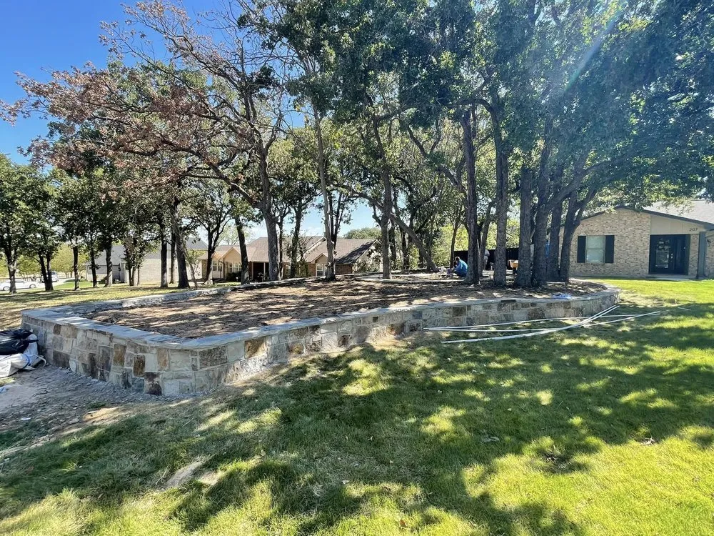 Reliable yard maintenance for year-round maintenance in Azle, TX by Lion Landscapes And Pools