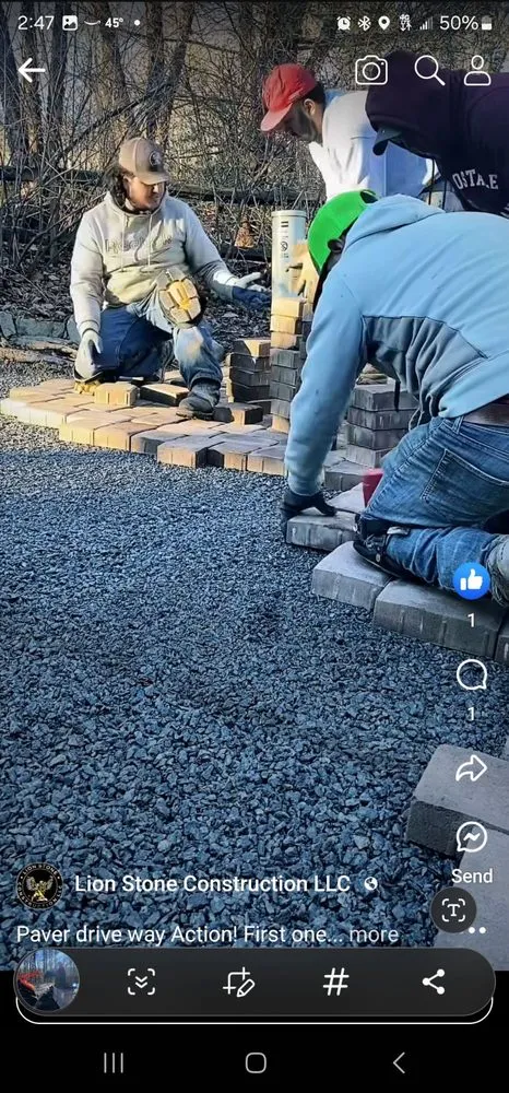 Affordable landscape installation in Flat Rock, NC - Lion Stone Construction