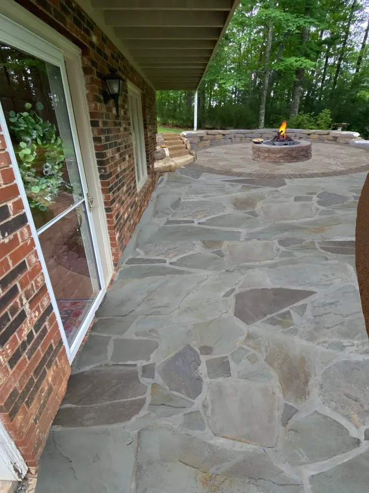 Expert yard maintenance near you in Flat Rock, NC by Lion Stone Construction