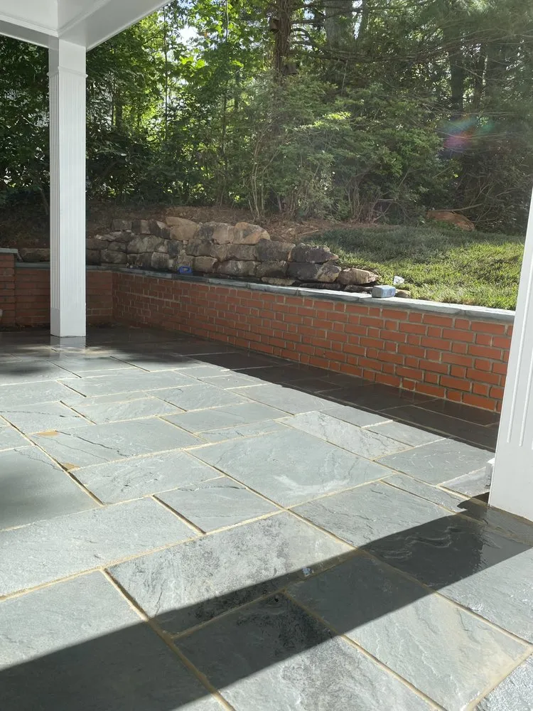 Affordable landscape design for residential properties across Flat Rock, NC - Lion Stone Construction