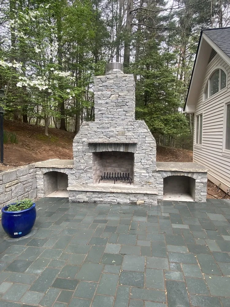 Trusted outdoor landscaping in Flat Rock, NC - Lion Stone Construction