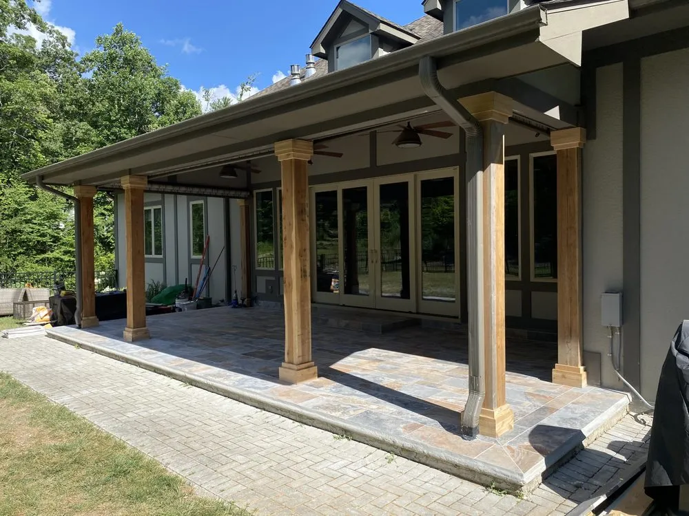 Custom lawn mowing service near you across Flat Rock, NC - Lion Stone Construction