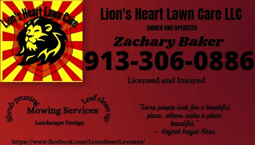 Trusted garden landscaping for residential properties in Leavenworth, KS by Lion's Heart Lawn Care