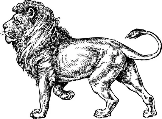 Lions Lawn Service Logo