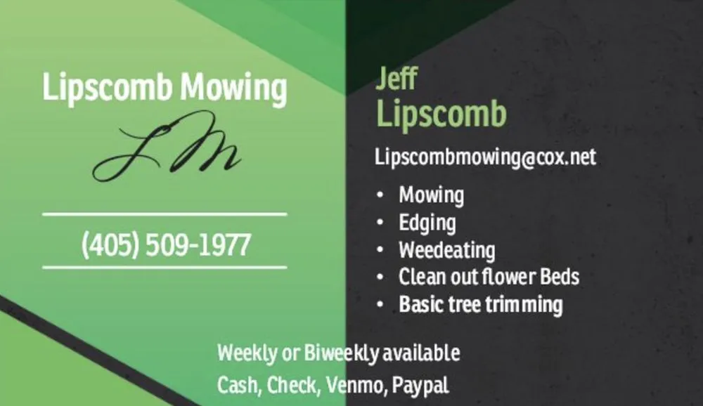 Professional landscape design in Edmond, OK by Lipscomb Mowing