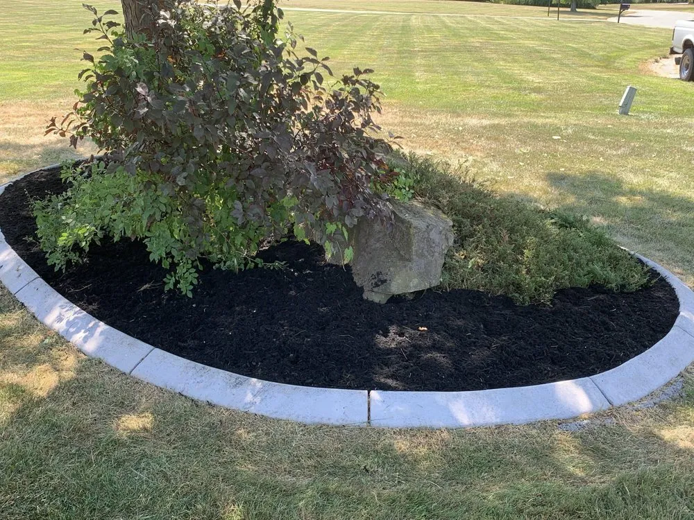 Custom yard maintenance with custom design in Holley, NY by Lipson Total Care