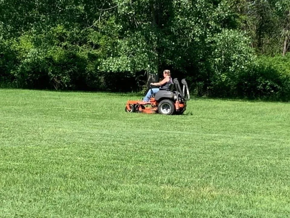 Trusted lawn mowing service with custom design in Holley, NY by Lipson Total Care