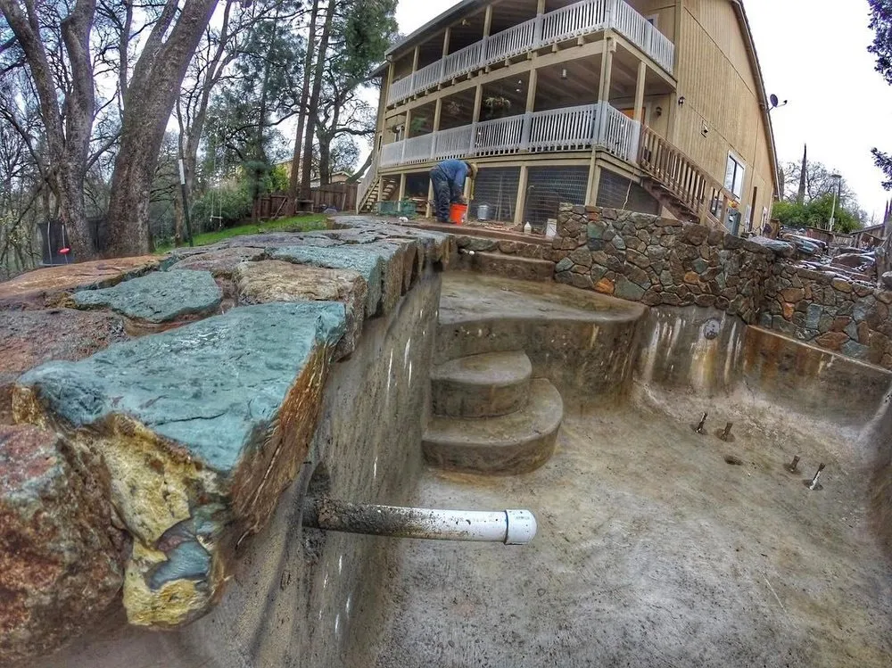 Expert landscape installation with custom design in Valley Springs, CA by Liquid FX Pools
