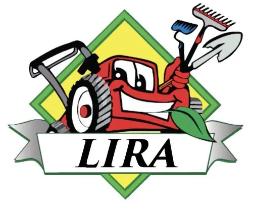 Lira Mowing And Grass Logo