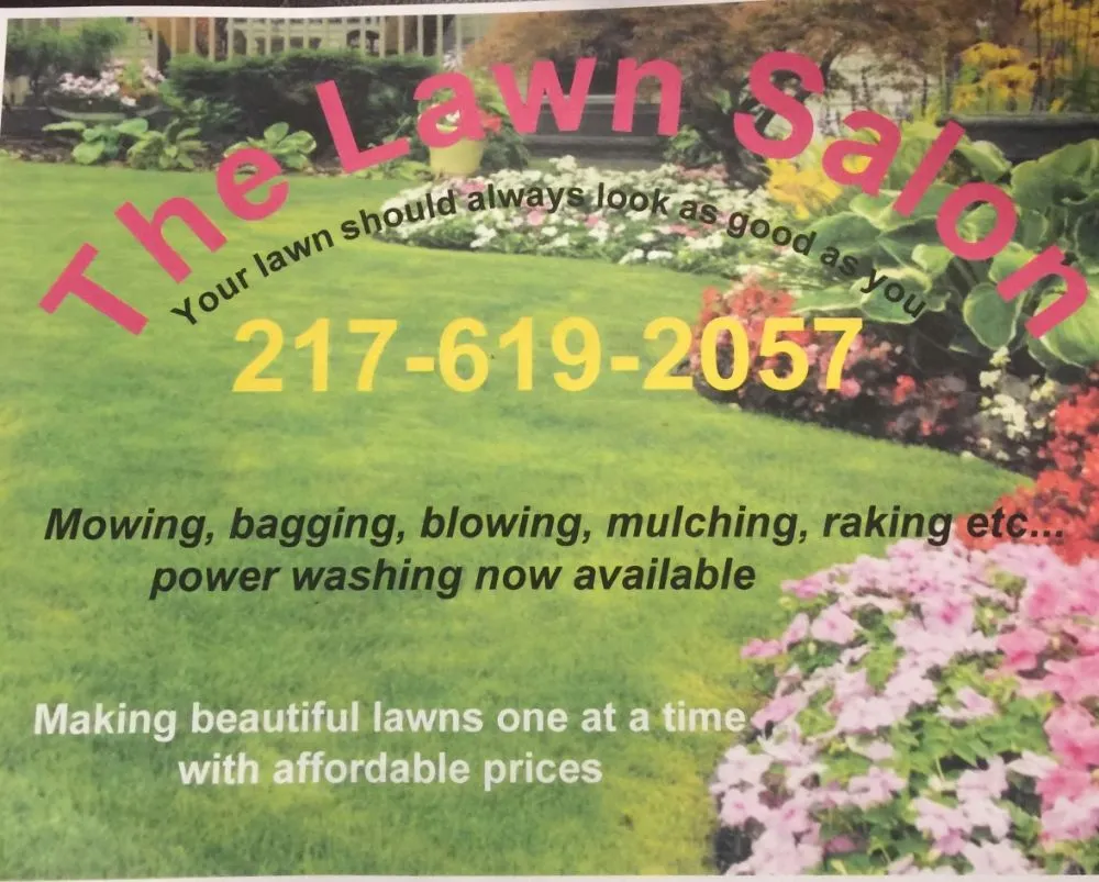 Local lawn mowing service in Long Creek, IL - Lisas Lawn Salon