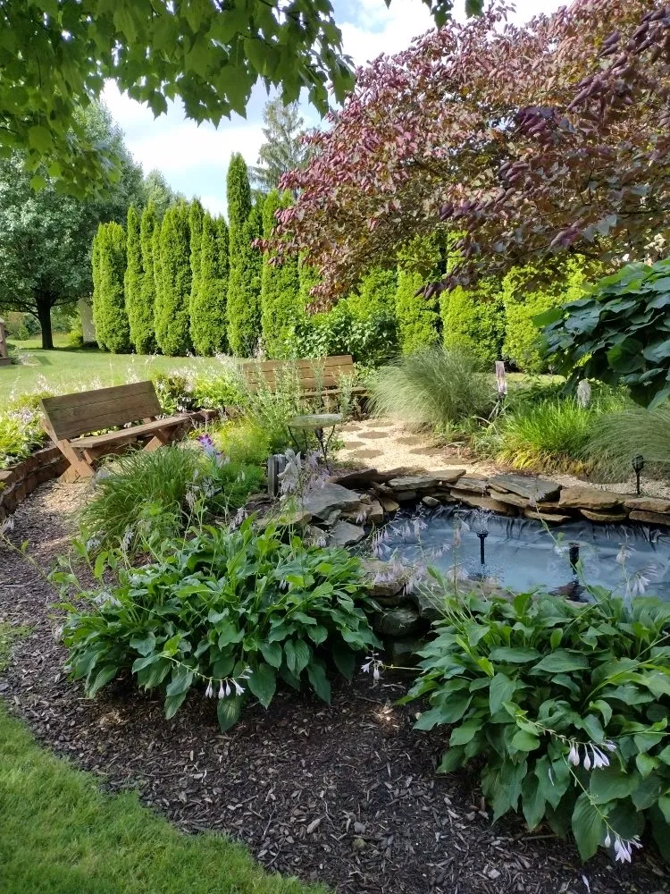 Professional outdoor landscaping in Johnstown, PA by Litterine Landscaping