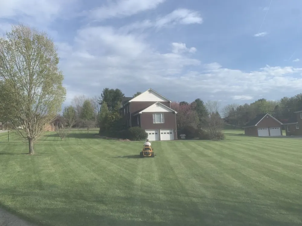 Trusted lawn care service with custom design in Christiansburg, VA by Little Bear Lawn Care