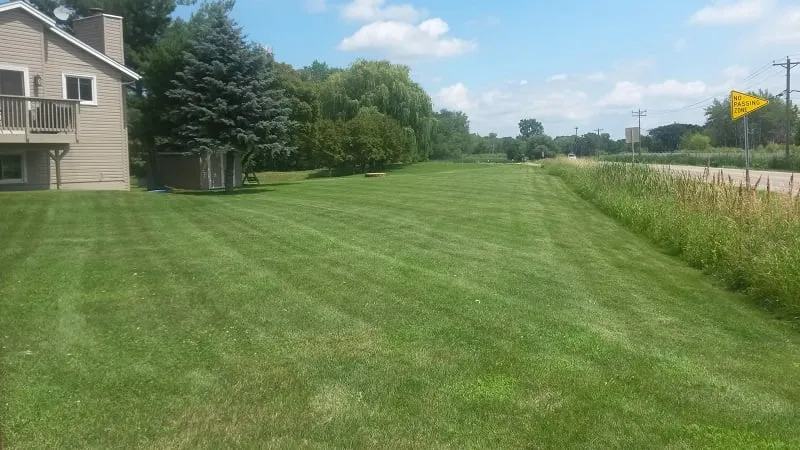 Custom garden landscaping for homes in Blaine, MN by Little Buddies Services