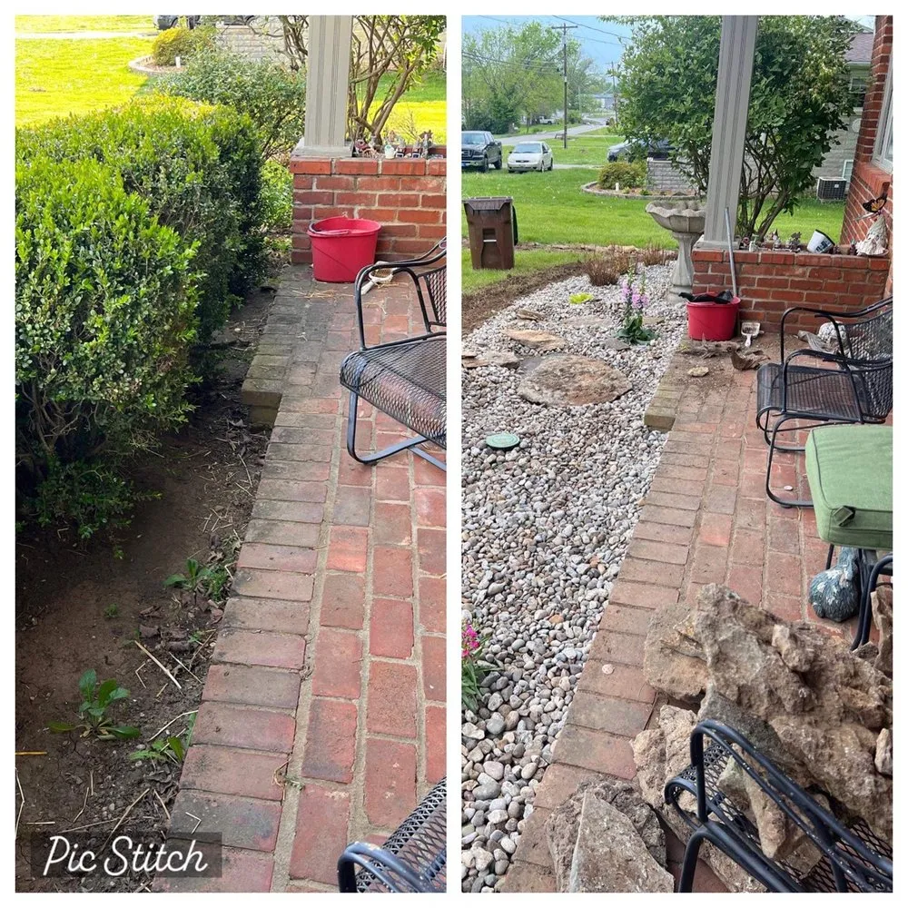 Expert residential landscaping in Harrodsburg, KY by Little Bush Lawn Service