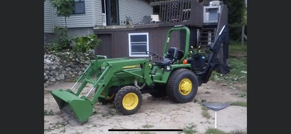 Custom landscape installation in East Jordan, MI - Little Crickets Tractor Service