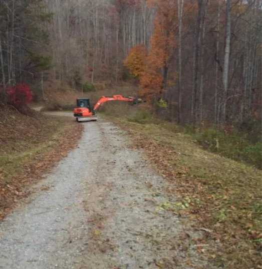 Custom landscape design in SYLVA, NC by Little Foot Brush Cutting & Excavating