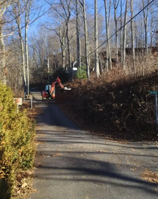 Top-rated yard maintenance with custom design in SYLVA, NC by Little Foot Brush Cutting & Excavating