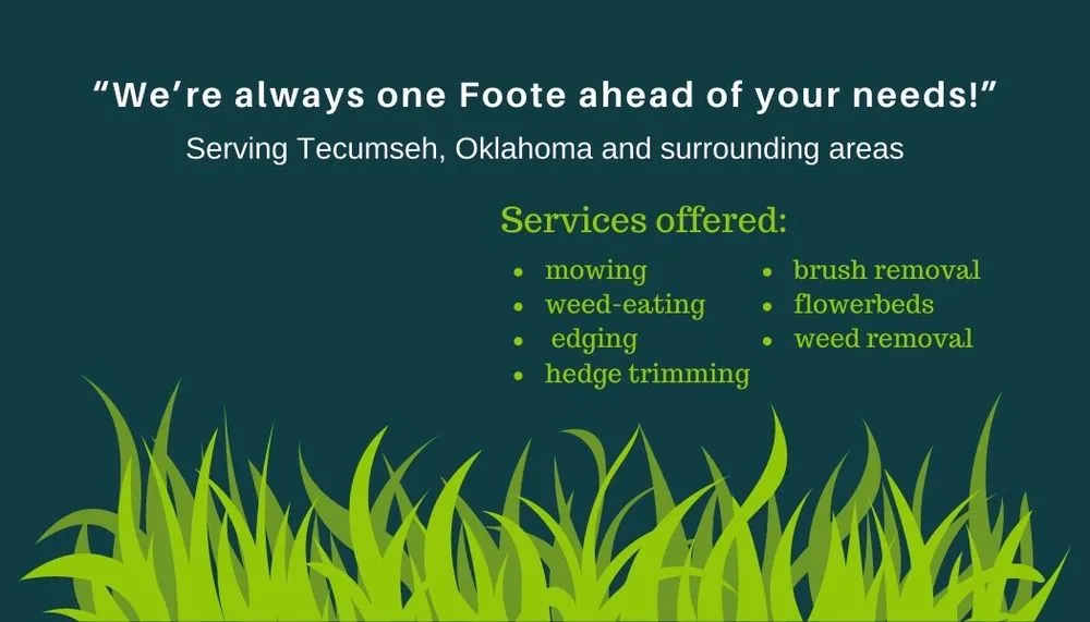 Affordable yard maintenance experts serving Tecumseh, OK - Little Footes Landscaping