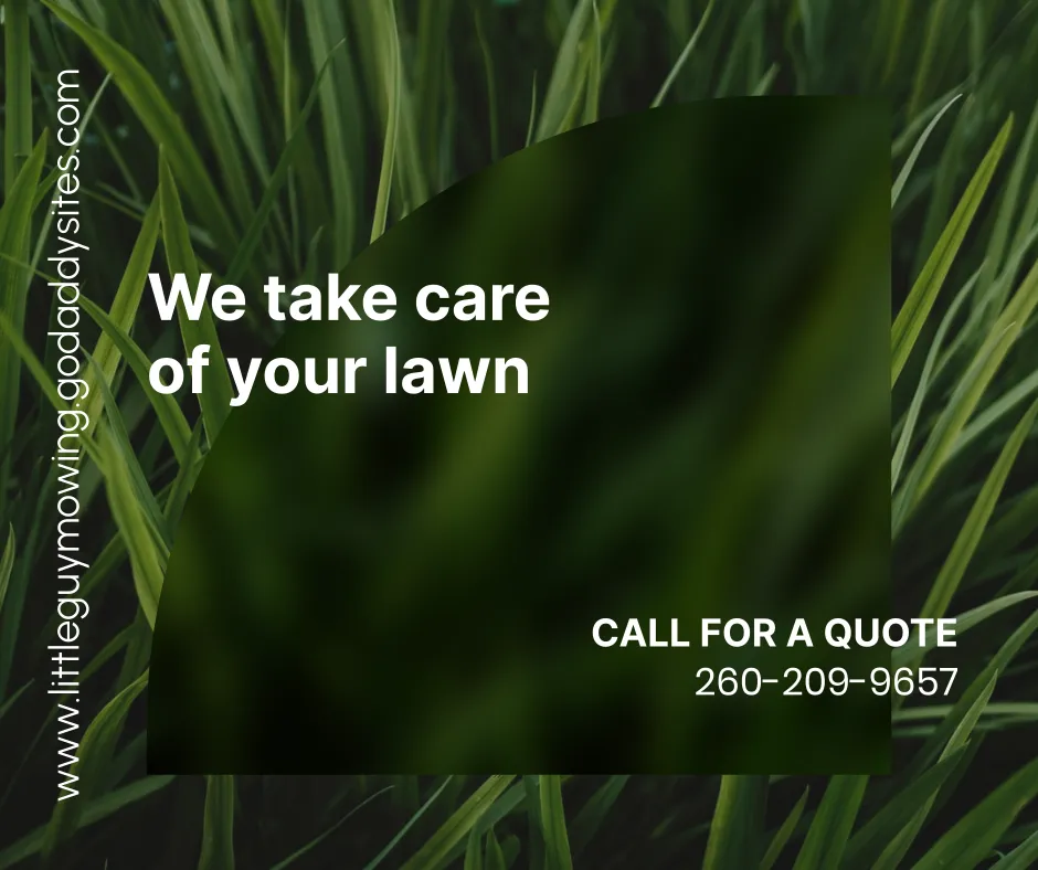 Trusted landscape design in Fort Wayne, IN - Little Guy Mowing